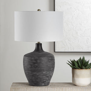 Graphite Table Lamp - perfect lighting for modern homes | Image 3 | InSTYLE Home & Rugs
