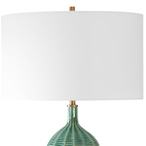 Bixby Green Table Lamp - stylish lamp for bedside tables | Image 5 | InSTYLE Home & Rugs