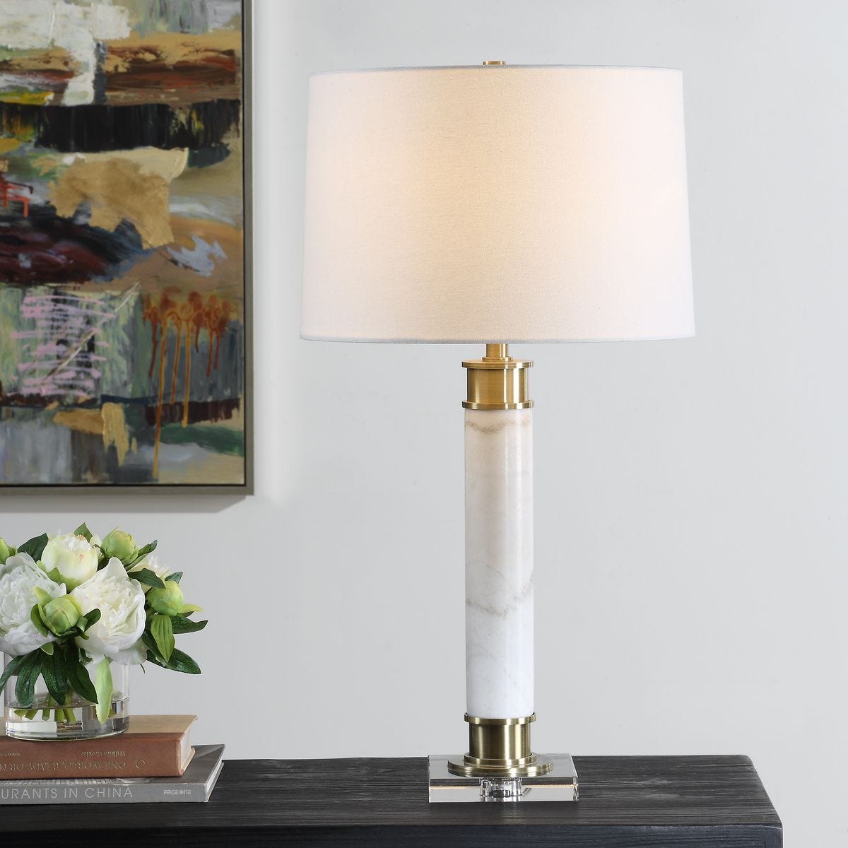 Plinth Table Lamp - stylish lamp for bedside tables | Image 1 | InSTYLE Home & Rugs