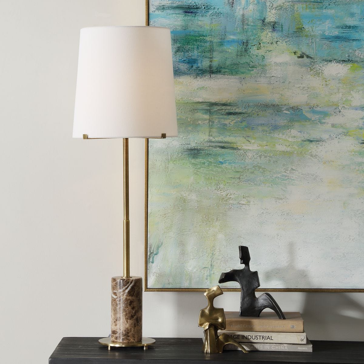 Sepia Buffet Lamp - spacious buffet cabinets for serving and organizing | Image 1 | InSTYLE Home & Rugs