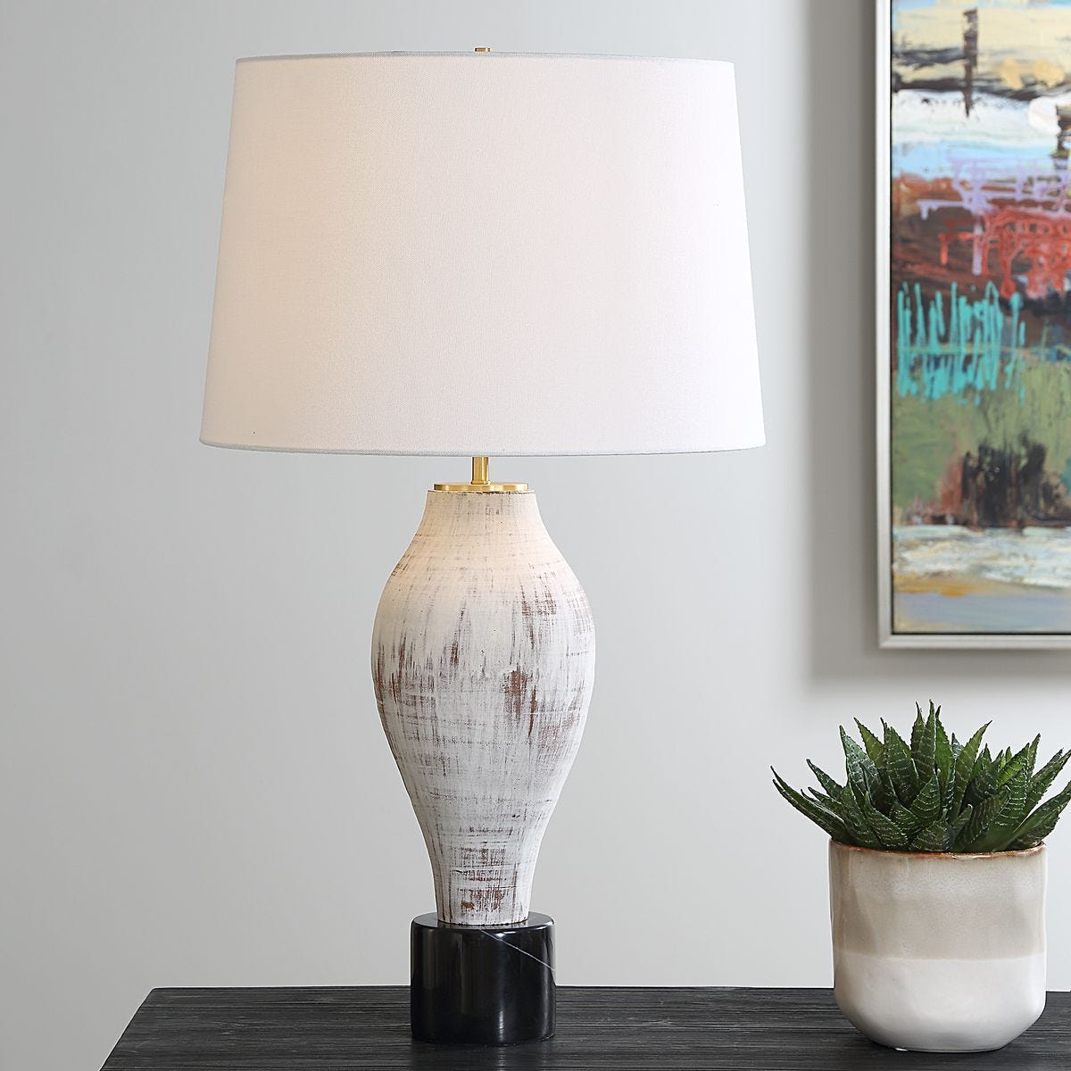 Magdaline Table Lamp - perfect lighting for modern homes | Image 1 | InSTYLE Home & Rugs