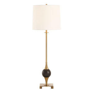 Dempsey Buffet Lamp, Brass - contemporary buffets to enhance your home décor | Image 6 | InSTYLE Home & Rugs