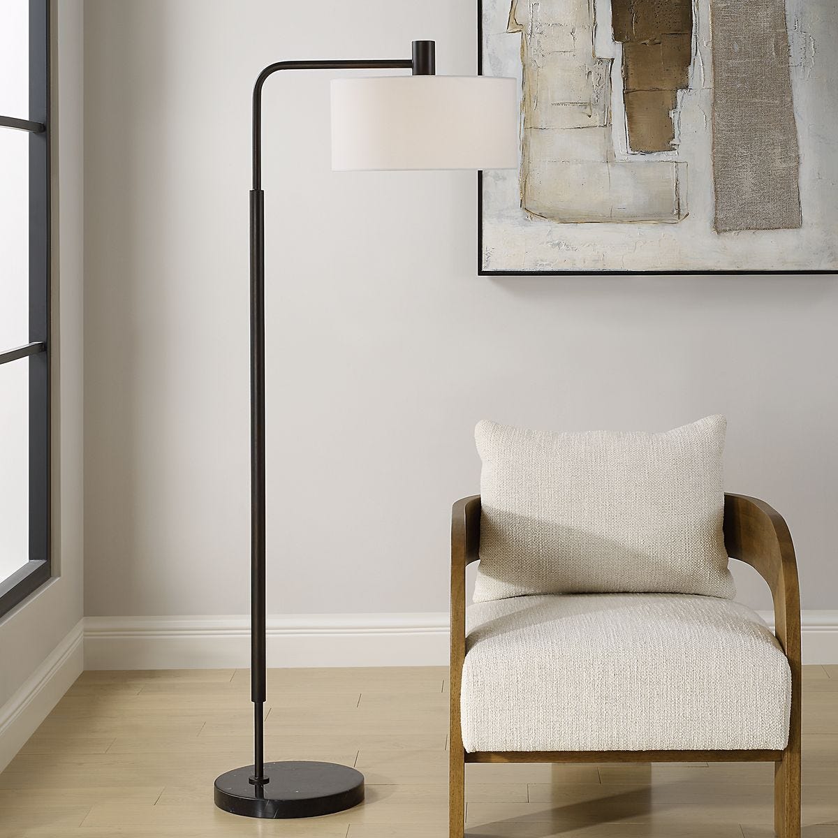 Richie Floor Lamp - elegant floor lamp for interiors | Image 1 | InSTYLE Home & Rugs
