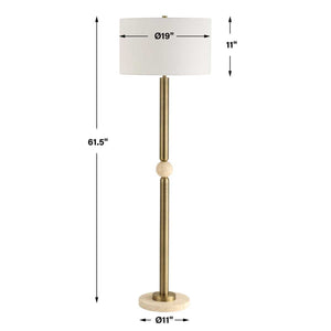 Hudson Floor Lamp - elegant lamps to enhance your room ambiance | Image 7 | InSTYLE Home & Rugs