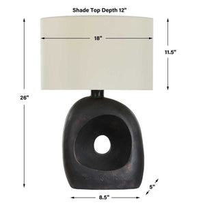 Peephole Indoor-Outdoor Table Lamp - perfect lighting for modern homes | Image 10 | InSTYLE Home & Rugs