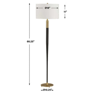 Stowe Floor Lamp - elegant lamps to enhance your room ambiance | Image 7 | InSTYLE Home & Rugs