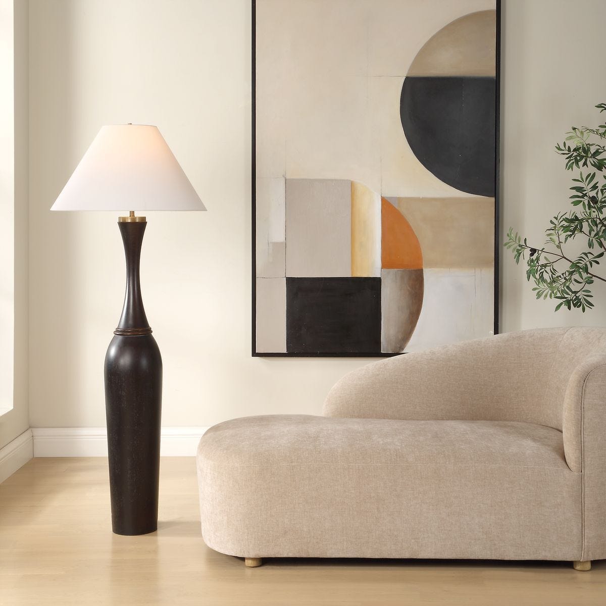 Pravin Floor Lamp - perfect lighting for modern homes | Image 1 | InSTYLE Home & Rugs