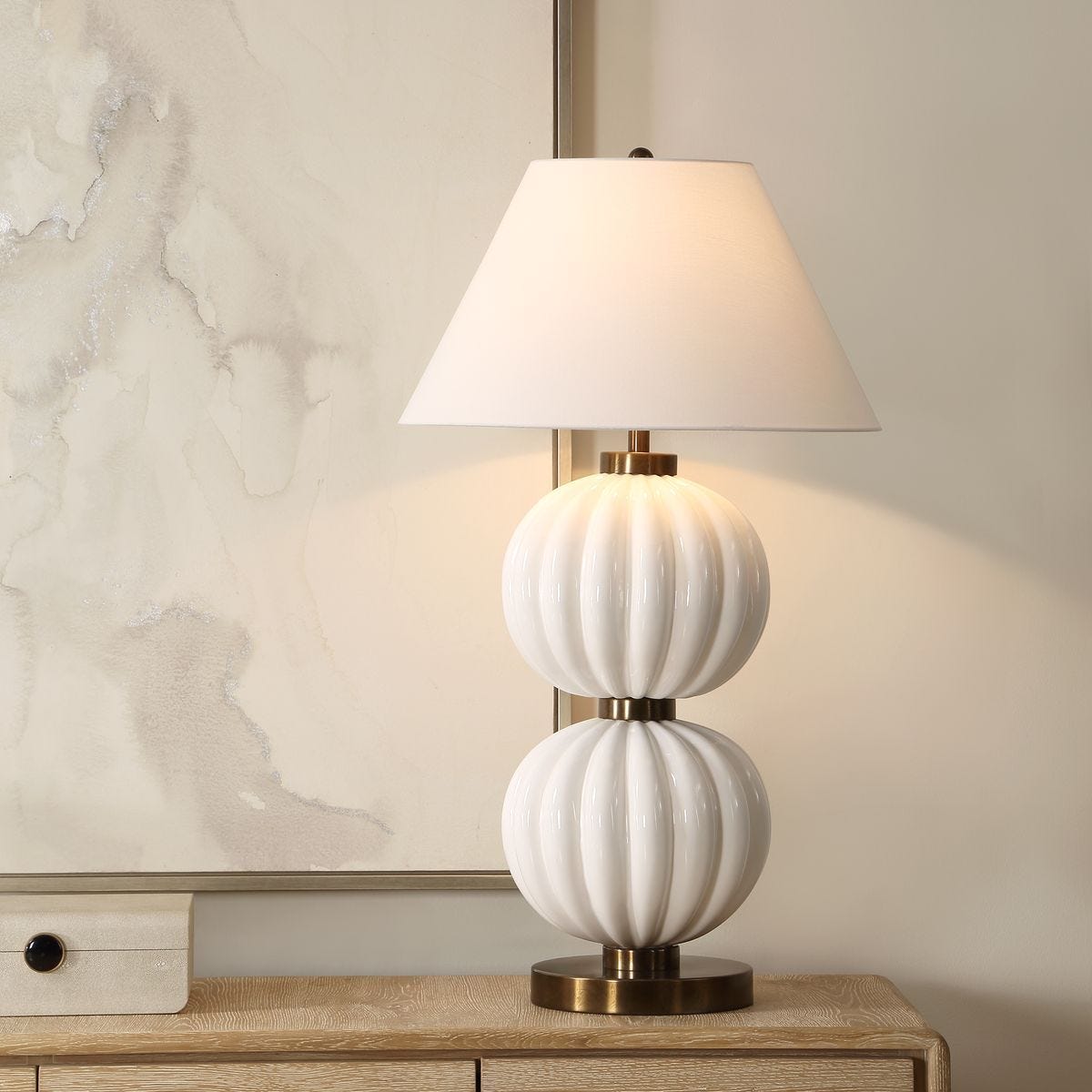 Irena Table Lamp - stylish lamp for bedside tables | Image 1 | InSTYLE Home & Rugs