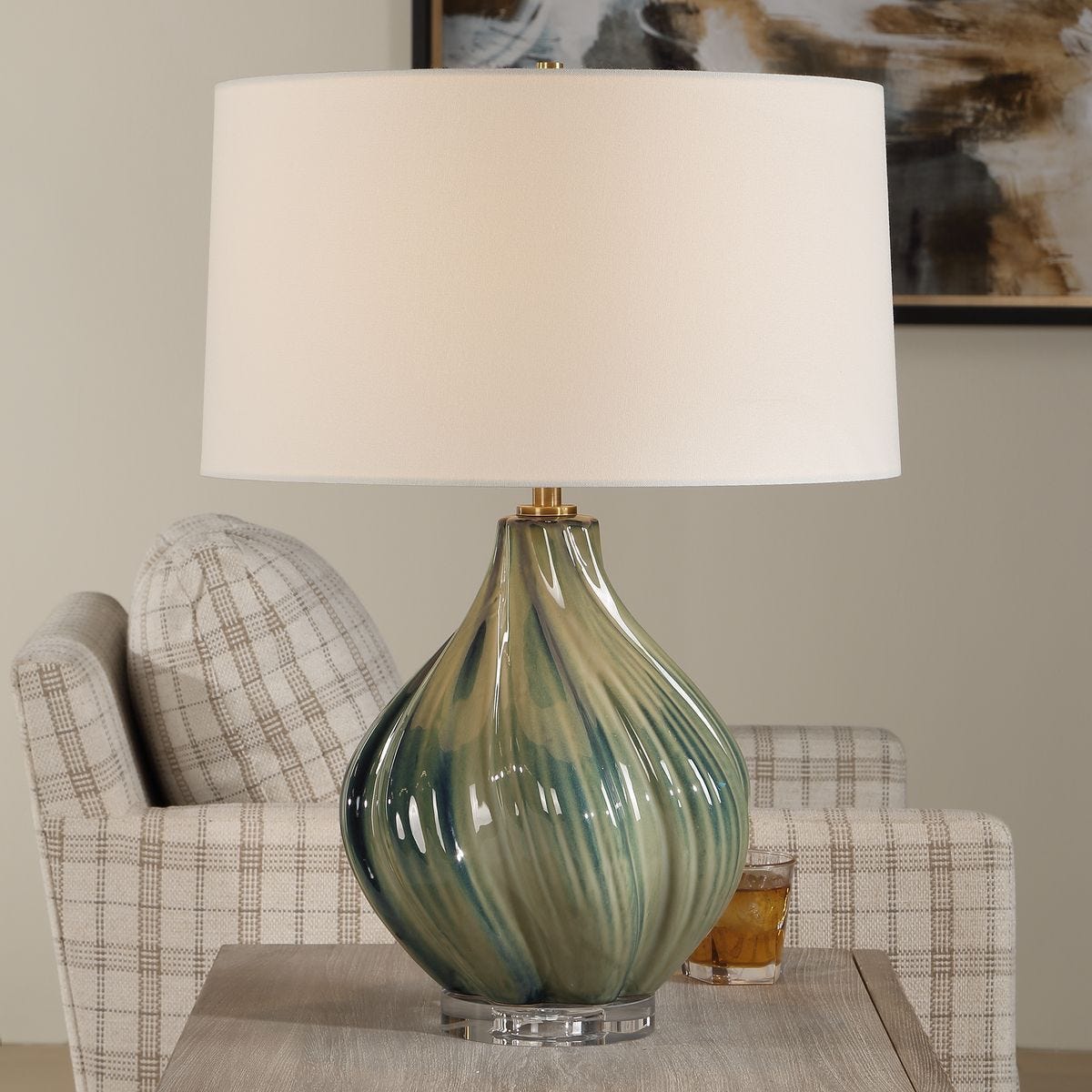 Tausha Table Lamp - perfect lighting for modern homes | Image 1 | InSTYLE Home & Rugs