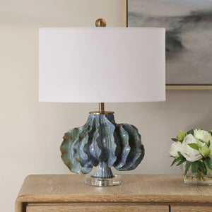 Ruffle Up Table Lamp - perfect lighting for modern homes | Image 3 | InSTYLE Home & Rugs