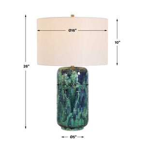 Out Of The Blue Table Lamp - chic table lamp for any room | Image 7 | InSTYLE Home & Rugs
