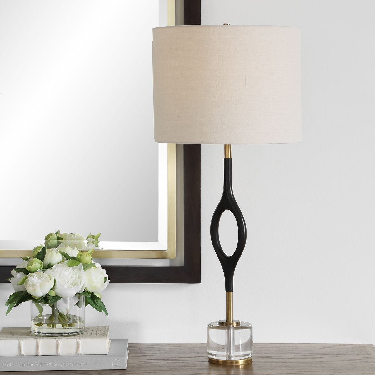 Maryam Cordless Buffet Lamp - sleek buffet units for functional dining room storage | Image 1 | InSTYLE Home & Rugs