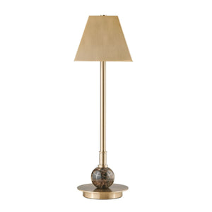 Nichols Rechargeable Accent Lamp, Brown Marble - contemporary lamps for stylish lighting solutions | Image 9 | InSTYLE Home & Rugs