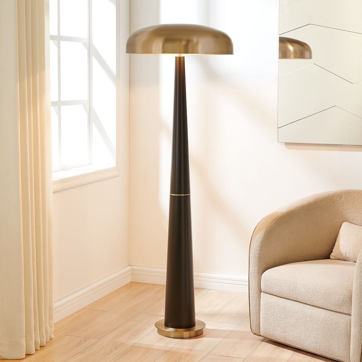 Davis Floor Lamp - elegant floor lamp for interiors | Image 1 | InSTYLE Home & Rugs