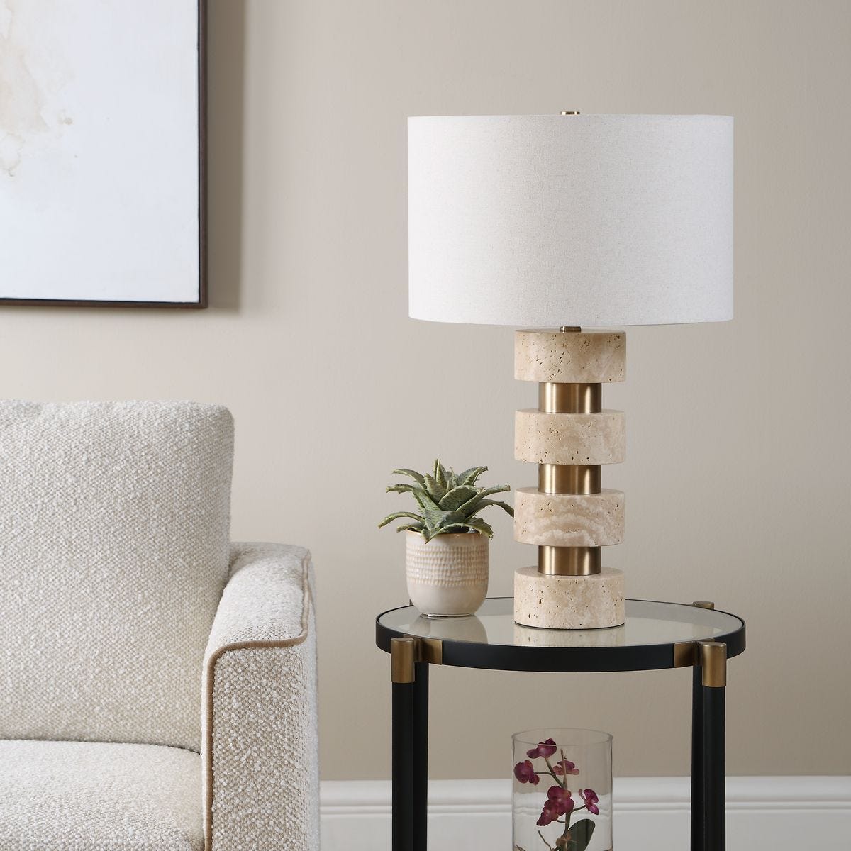 Makani Table Lamp - perfect lighting for modern homes | Image 2 | InSTYLE Home & Rugs