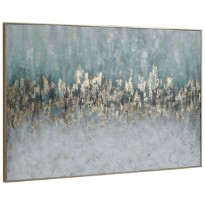 Divide Hand Painted Canvas - bold and creative art for unique interior décor | Image 3 | InSTYLE Home & Rugs