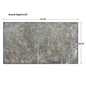 Parkview Hand Painted Canvas - bold and creative art for unique interior décor | Image 4 | InSTYLE Home & Rugs