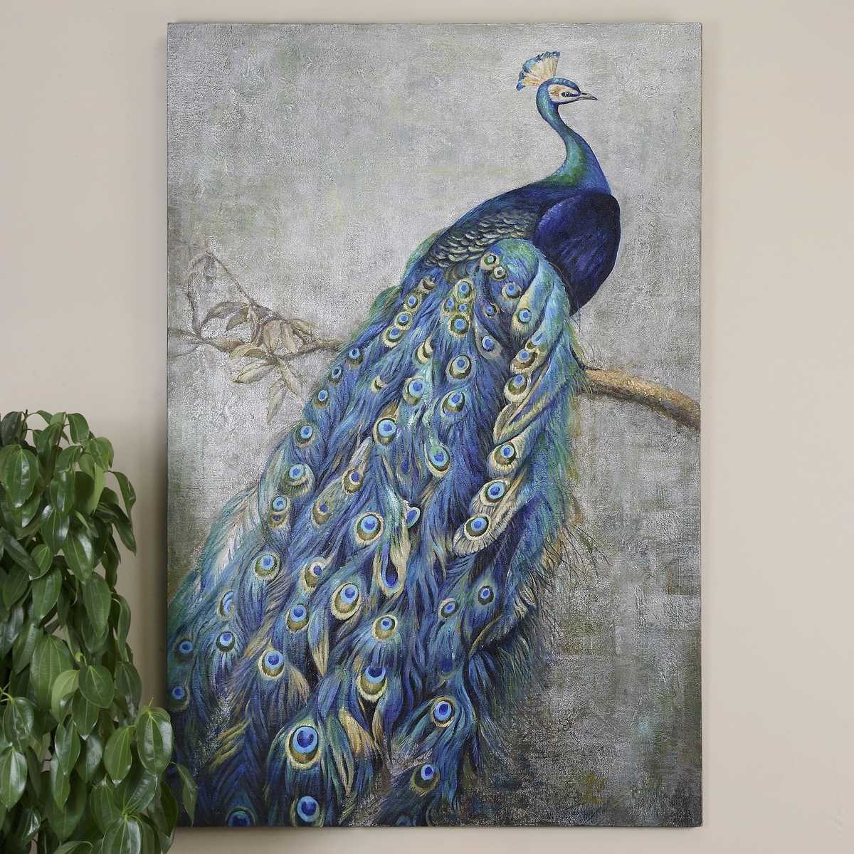 Proud Papa Hand Painted Canvas - timeless artwork that brings character to any space | Image 1 | InSTYLE Home & Rugs