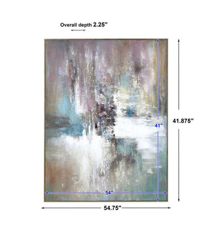 Elevation Hand Painted Canvas - bold and creative art for unique interior décor | Image 7 | InSTYLE Home & Rugs