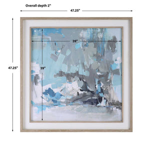 Misty Moonlight Framed Print - timeless artwork that brings character to any space | Image 7 | InSTYLE Home & Rugs
