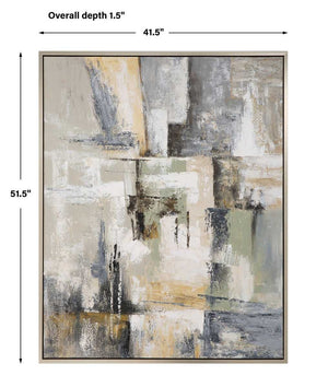 Intuition Hand Painted Canvas - timeless artwork that brings character to any space | Image 7 | InSTYLE Home & Rugs