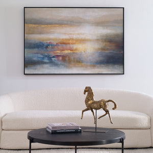 Seafaring Dusk Hand Painted Canvas - timeless artwork that brings character to any space | Image 1 | InSTYLE Home & Rugs
