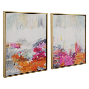Color Theory Framed Canvases, S/2 - eye-catching art pieces to enhance your home design | Image 4 | InSTYLE Home & Rugs