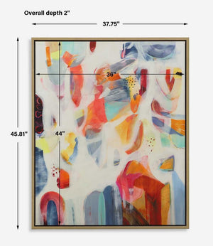 Reawaken Framed Canvas - timeless artwork that brings character to any space | Image 5 | InSTYLE Home & Rugs