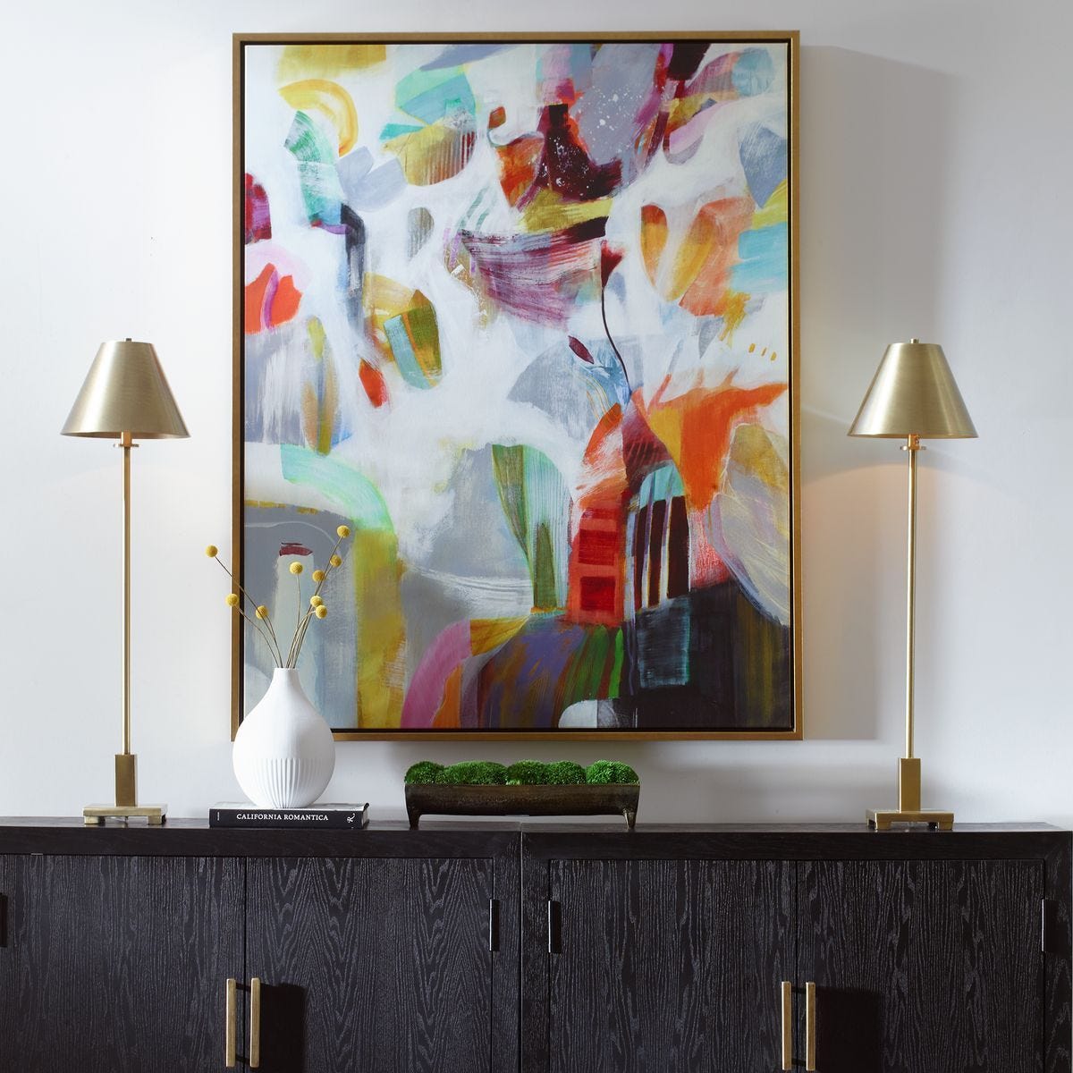 Renewal Framed Canvas - bold and creative art for unique interior décor | Image 1 | InSTYLE Home & Rugs