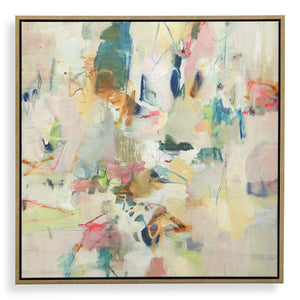 Party Time Framed Canvas - bold and creative art for unique interior décor | Image 2 | InSTYLE Home & Rugs