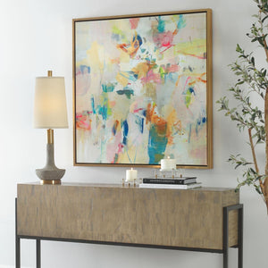 Party Time Framed Canvas - bold and creative art for unique interior décor | Image 3 | InSTYLE Home & Rugs