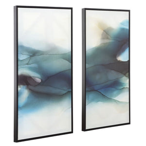 September Desert Framed Canvases, S/2 - bold and creative art for unique interior décor | Image 4 | InSTYLE Home & Rugs