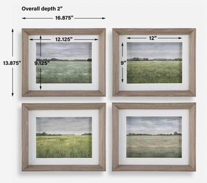 Quiet Meadows Framed Prints, S/4 - timeless artwork that brings character to any space | Image 6 | InSTYLE Home & Rugs