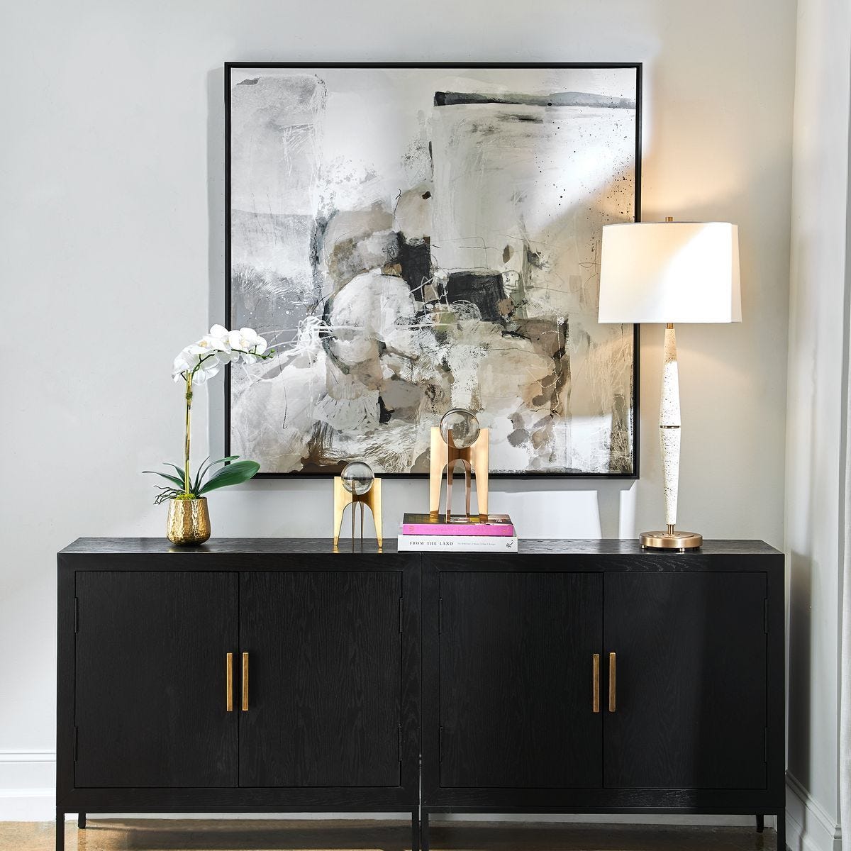 Solace I Framed Canvas - timeless artwork that brings character to any space | Image 1 | InSTYLE Home & Rugs
