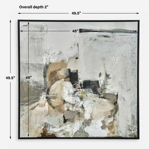 Solace I Framed Canvas - timeless artwork that brings character to any space | Image 6 | InSTYLE Home & Rugs