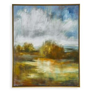 John's Field Framed Canvas - timeless artwork that brings character to any space | Image 2 | InSTYLE Home & Rugs