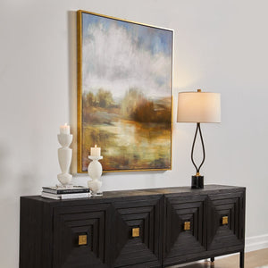 John's Field Framed Canvas - timeless artwork that brings character to any space | Image 3 | InSTYLE Home & Rugs