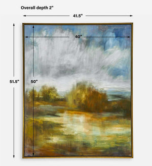 John's Field Framed Canvas - timeless artwork that brings character to any space | Image 5 | InSTYLE Home & Rugs
