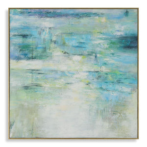Blissful Hand Painted Canvas - bold and creative art for unique interior décor | Image 2 | InSTYLE Home & Rugs