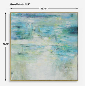 Blissful Hand Painted Canvas - bold and creative art for unique interior décor | Image 8 | InSTYLE Home & Rugs
