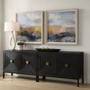 Dusk Framed Prints, S/2 - bold and creative art for unique interior décor | Image 3 | InSTYLE Home & Rugs