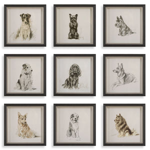 Loyal Companion Framed Prints, S/9 - timeless artwork that brings character to any space | Image 2 | InSTYLE Home & Rugs
