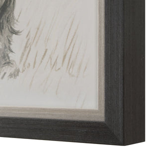 Loyal Companion Framed Prints, S/9 - timeless artwork that brings character to any space | Image 6 | InSTYLE Home & Rugs
