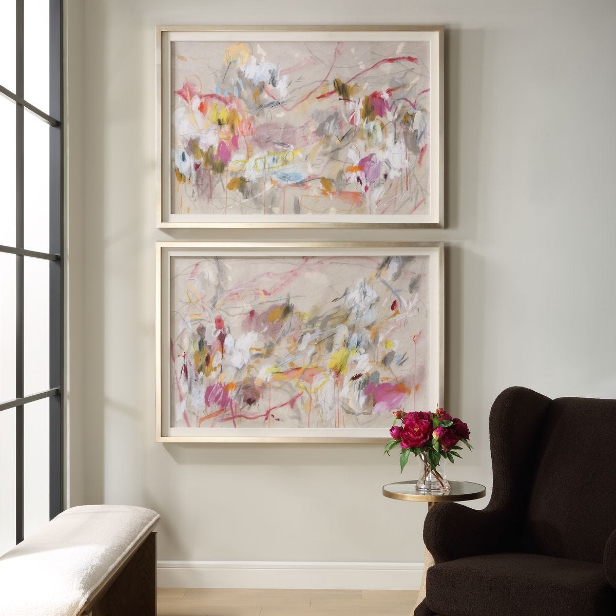 Metropolitan Rush Framed Prints, S/2 - timeless artwork that brings character to any space | Image 1 | InSTYLE Home & Rugs