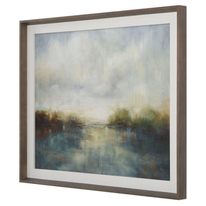Blue Reverie Framed Print - timeless artwork that brings character to any space | Image 4 | InSTYLE Home & Rugs