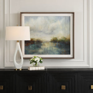 Blue Reverie Framed Print - timeless artwork that brings character to any space | Image 1 | InSTYLE Home & Rugs