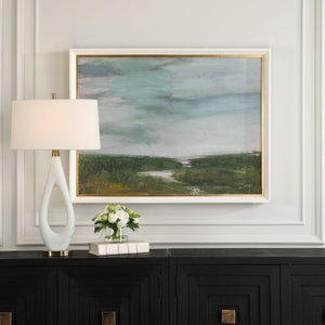 The Path Of The Water Framed Print - eye-catching art pieces to enhance your home design | Image 1 | InSTYLE Home & Rugs