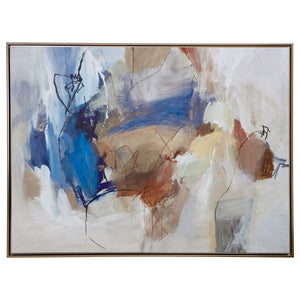 Subtle Nuances Framed Canvas - timeless artwork that brings character to any space | Image 4 | InSTYLE Home & Rugs
