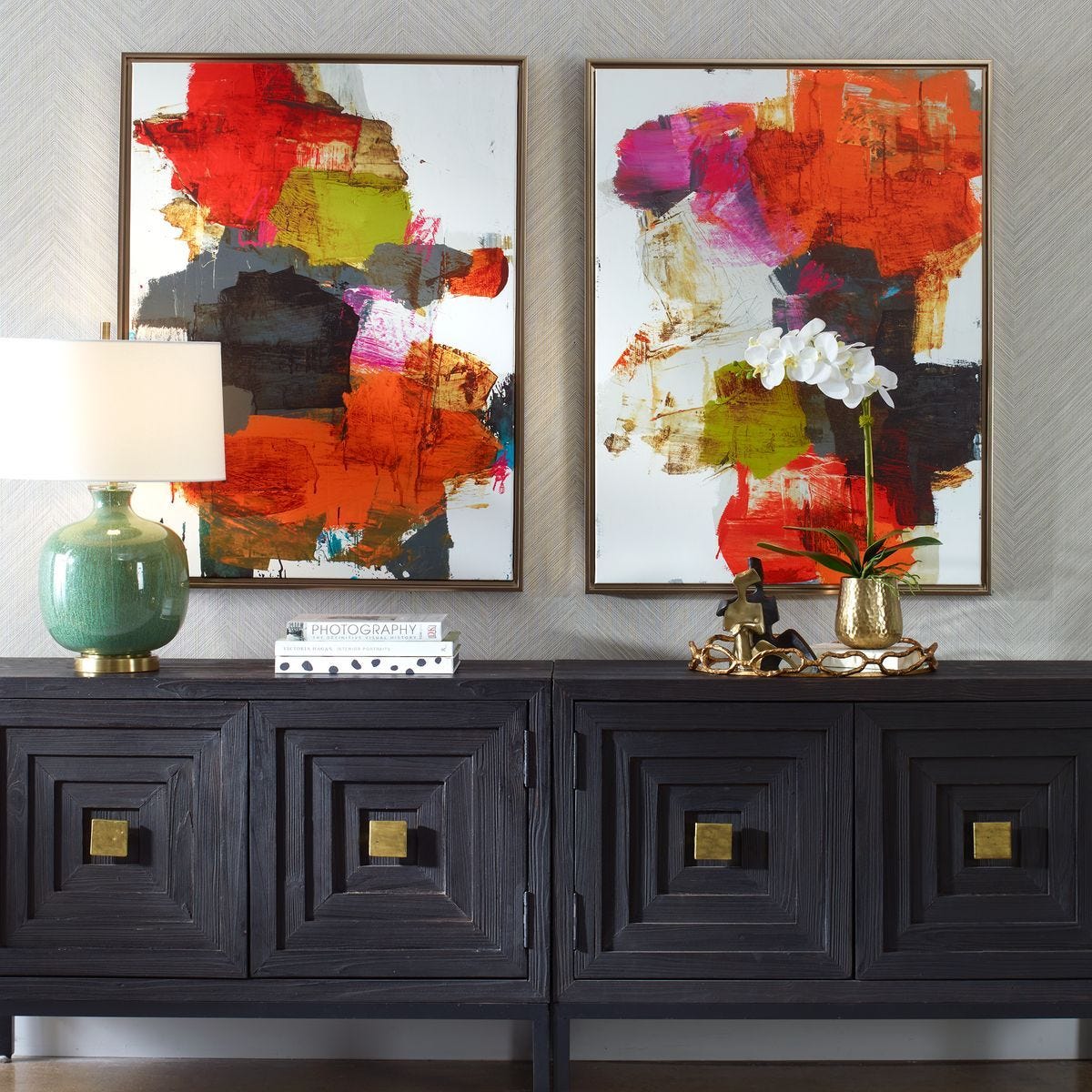 Tried and True Framed Canvases, S/2 - eye-catching art pieces to enhance your home design | Image 1 | InSTYLE Home & Rugs