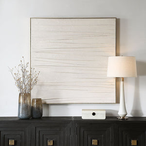 Walking The Line Hand Painted Canvas - timeless artwork that brings character to any space | Image 1 | InSTYLE Home & Rugs